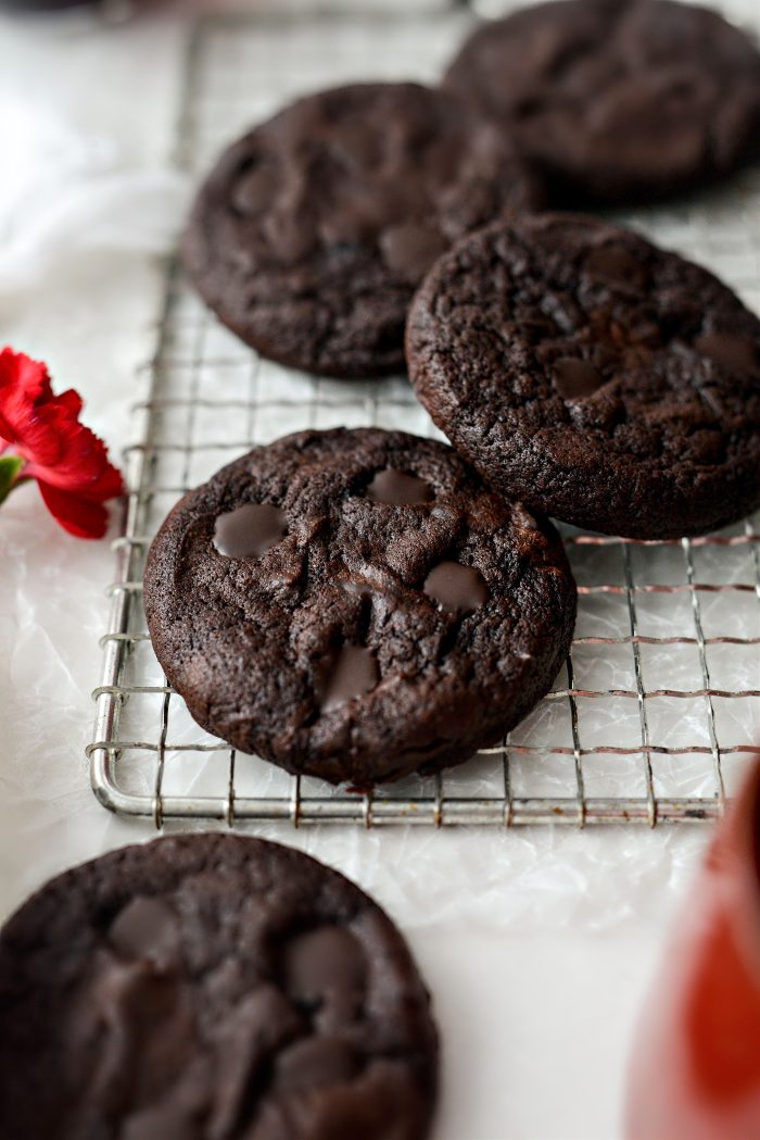 Double Dark Chocolate Merlot Cookies