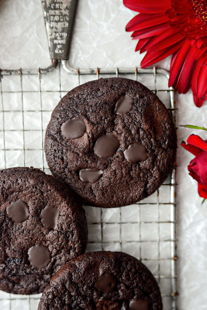 Double Dark Chocolate Merlot Cookies