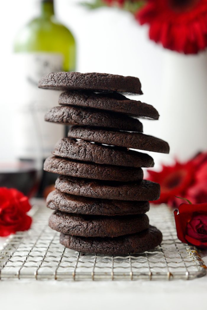 Double Dark Chocolate Merlot Cookies