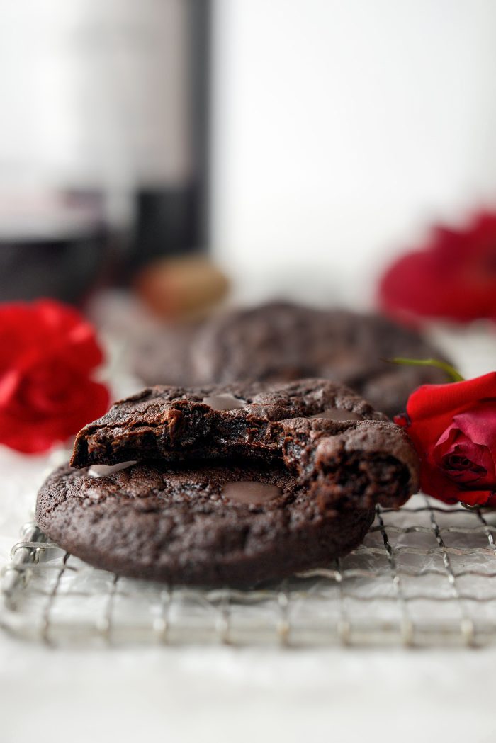 Double Dark Chocolate Merlot Cookies