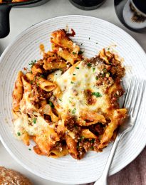 Baked Mostaccioli