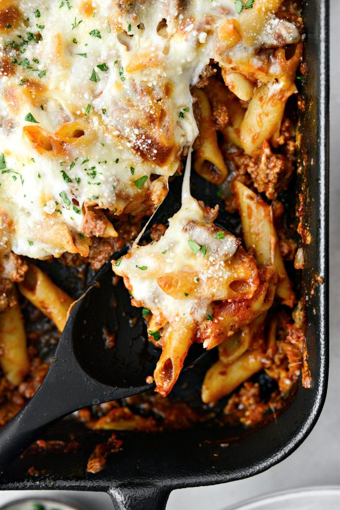 Baked Mostaccioli