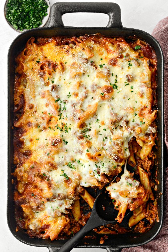 Baked Mostaccioli