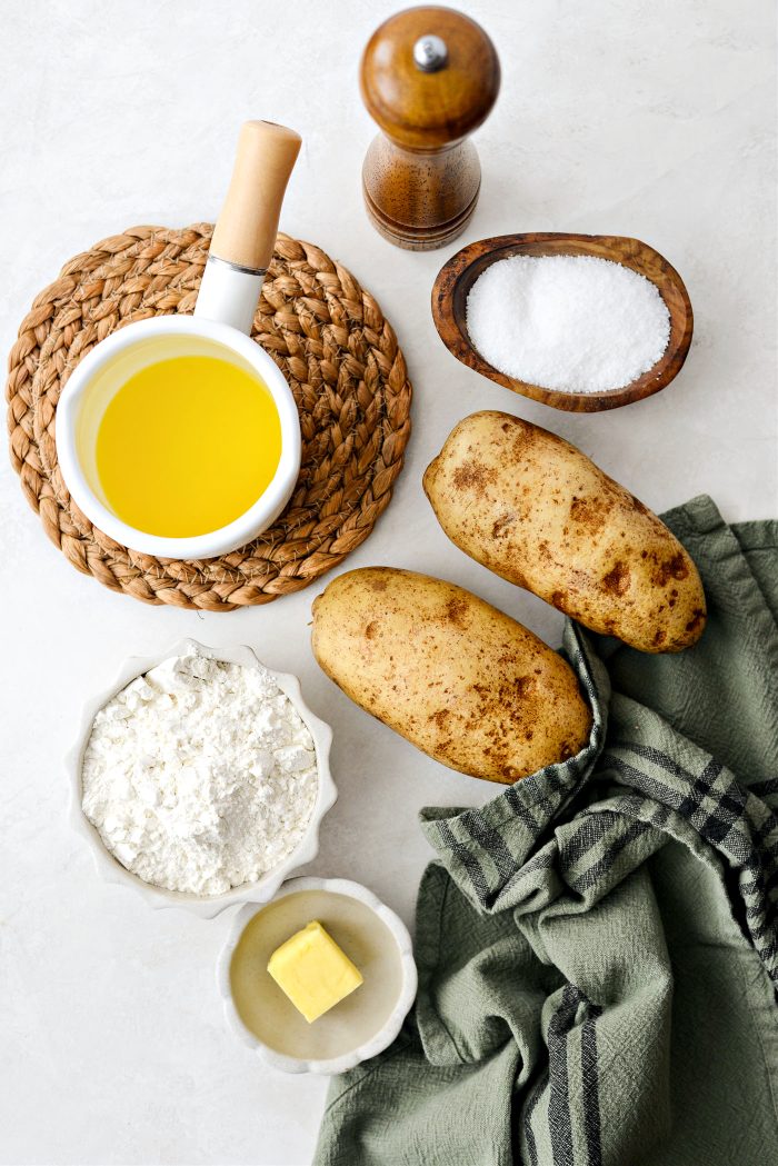 Ingredients for Irish Potato Farls