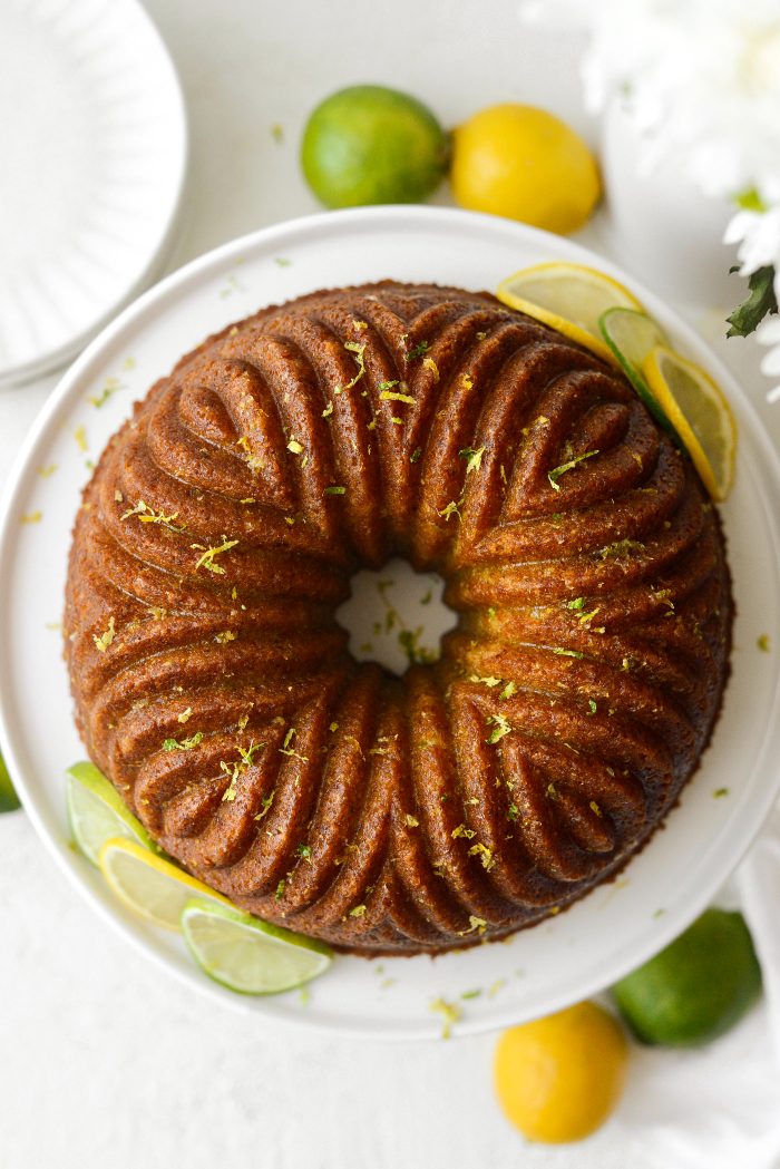 Lemon Lime Bundt Cake