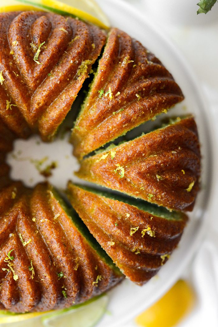 Lemon Lime Bundt Cake