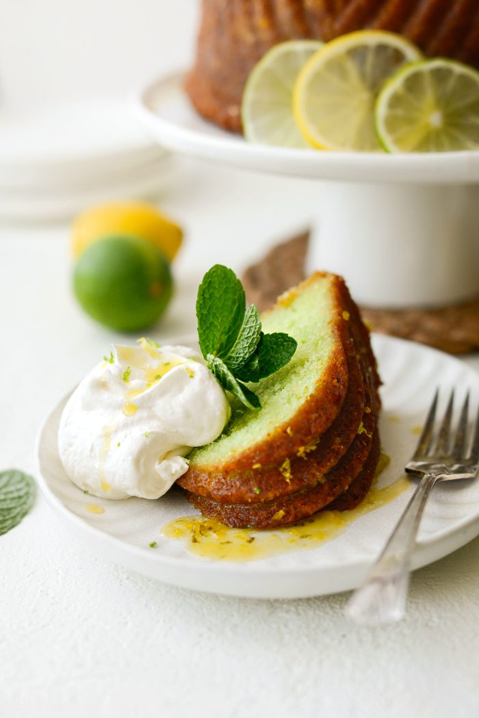 Lemon Lime Bundt Cake