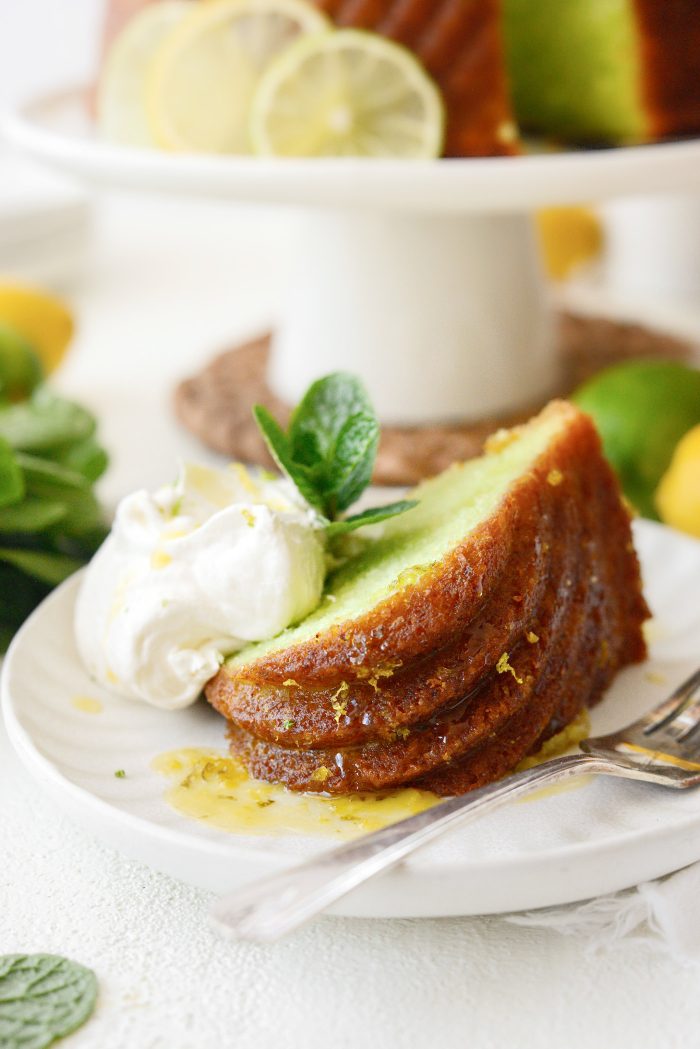 Lemon Lime Bundt Cake