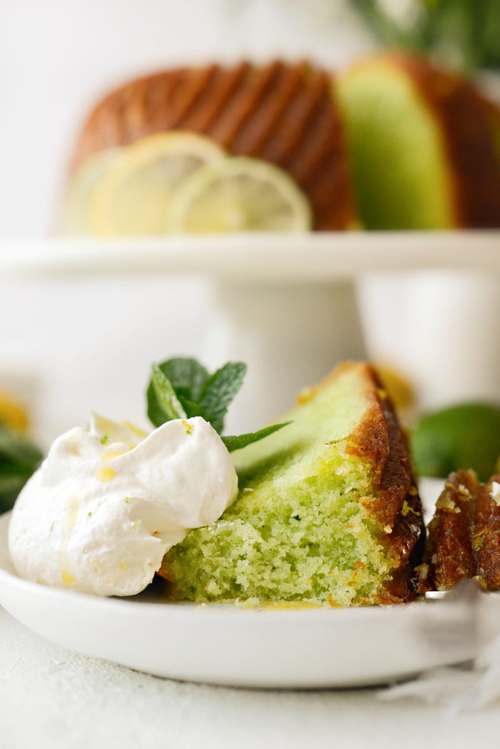 Lemon Lime Bundt Cake