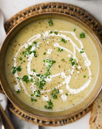 Creamy Potato Leek Soup