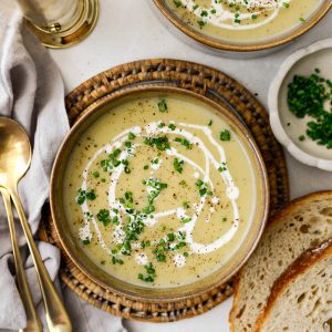 Creamy Potato Leek Soup